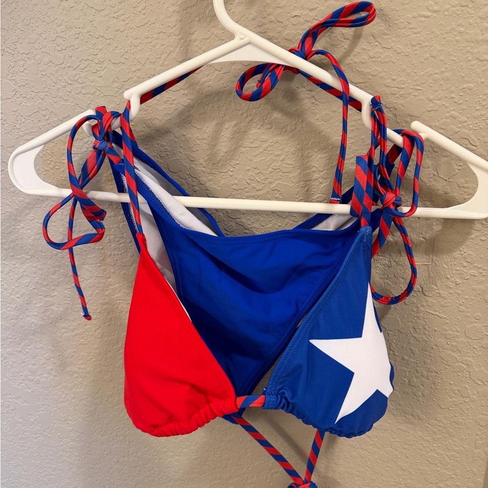 Cupshe Star Spirit Color Block Bikini- NWOT, Medium - Picture 3 of 4